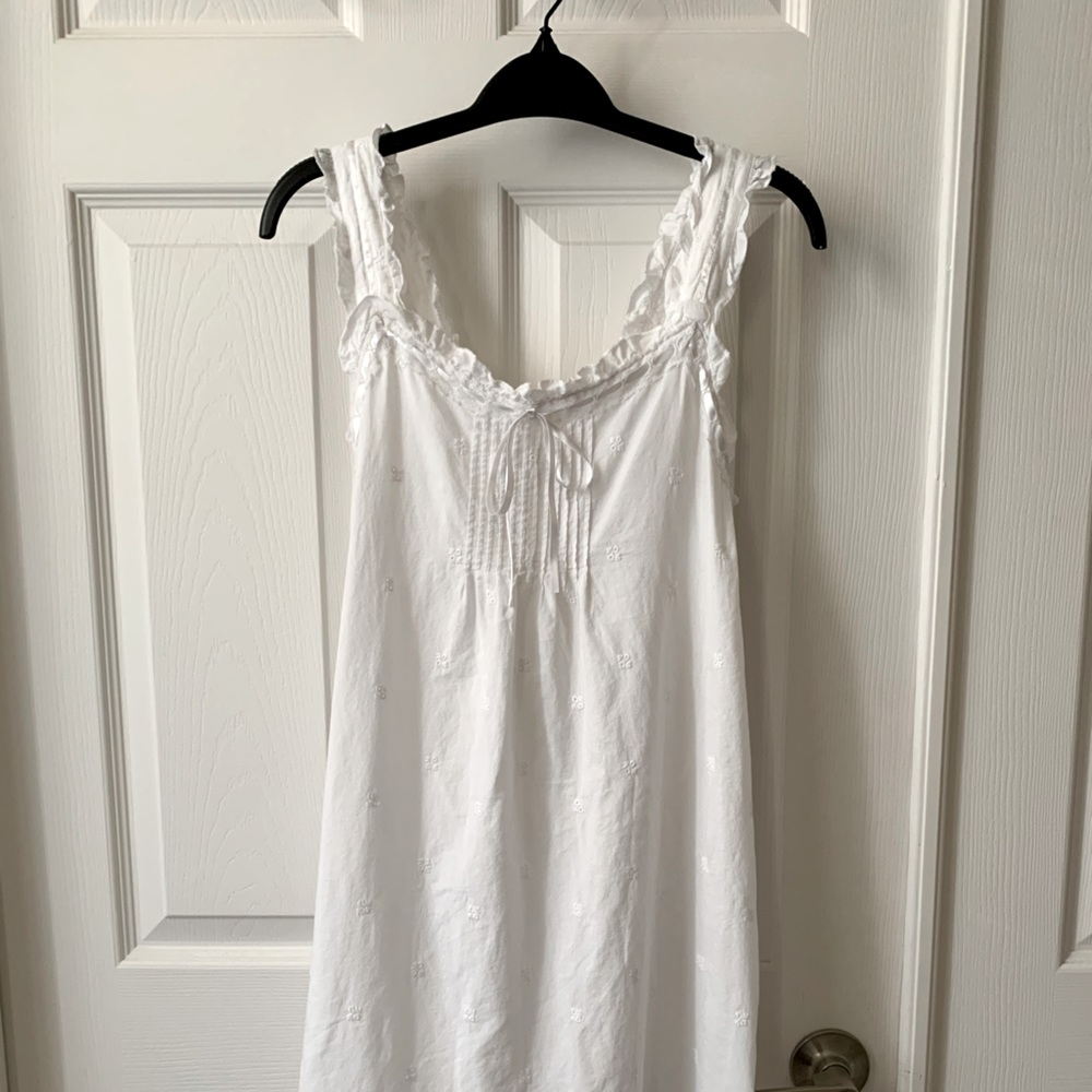 Embroidered Night Gown Made in India